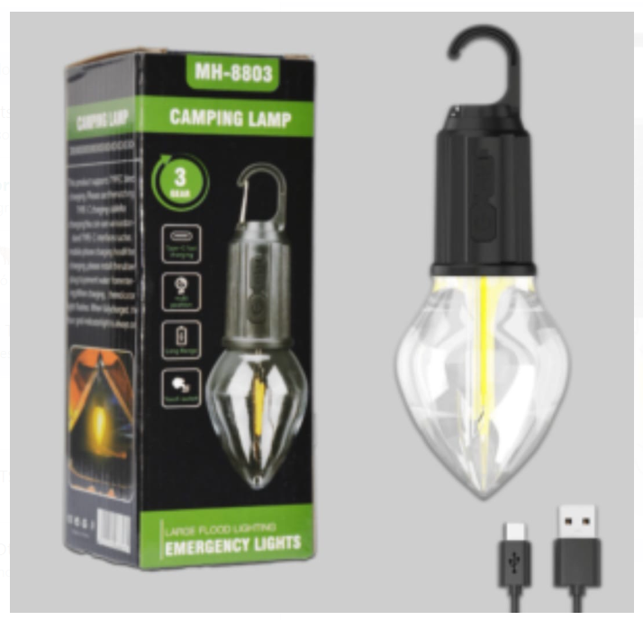 Miniatura 3 de FOCO HOGAR PORTÁTIL GANCHO LED USB